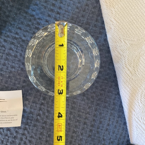 VINTAGE COLLECTIBLE NWB Oleg Cassini Crystal Bubble Votive Candle Holder - Picture 6 of 12